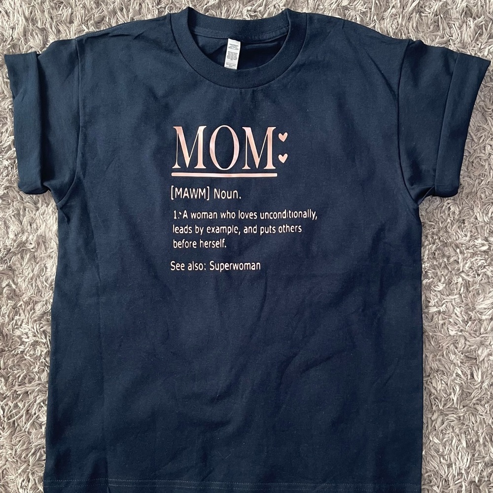 Custom made Blue Mother’s Day shirt